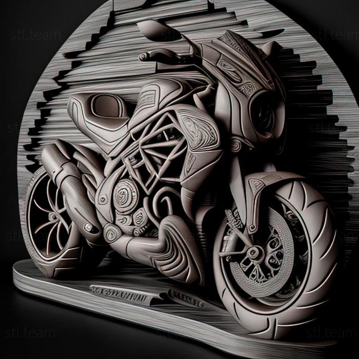 3D модель Ducati Diavel Strada (STL)